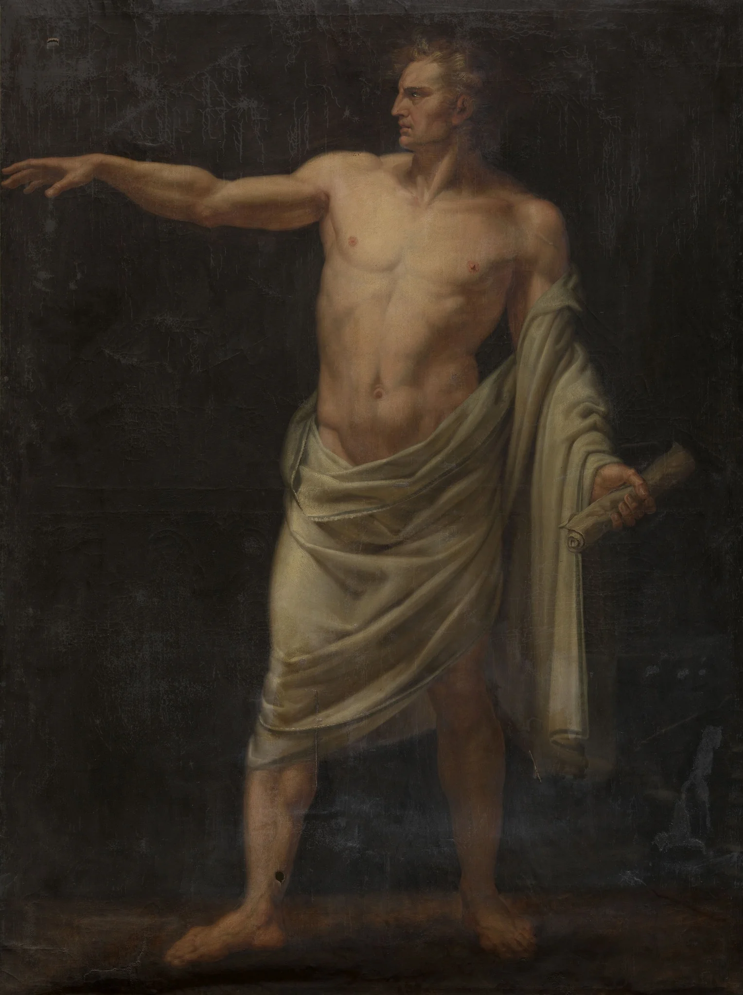 Roman Orator, detail