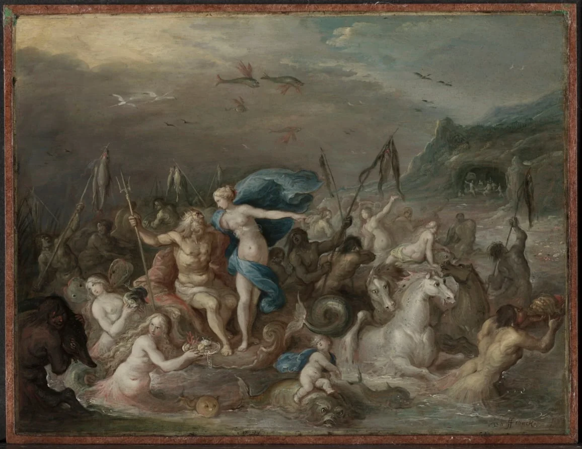 The Triumph of Neptune and Amphitrite, detail