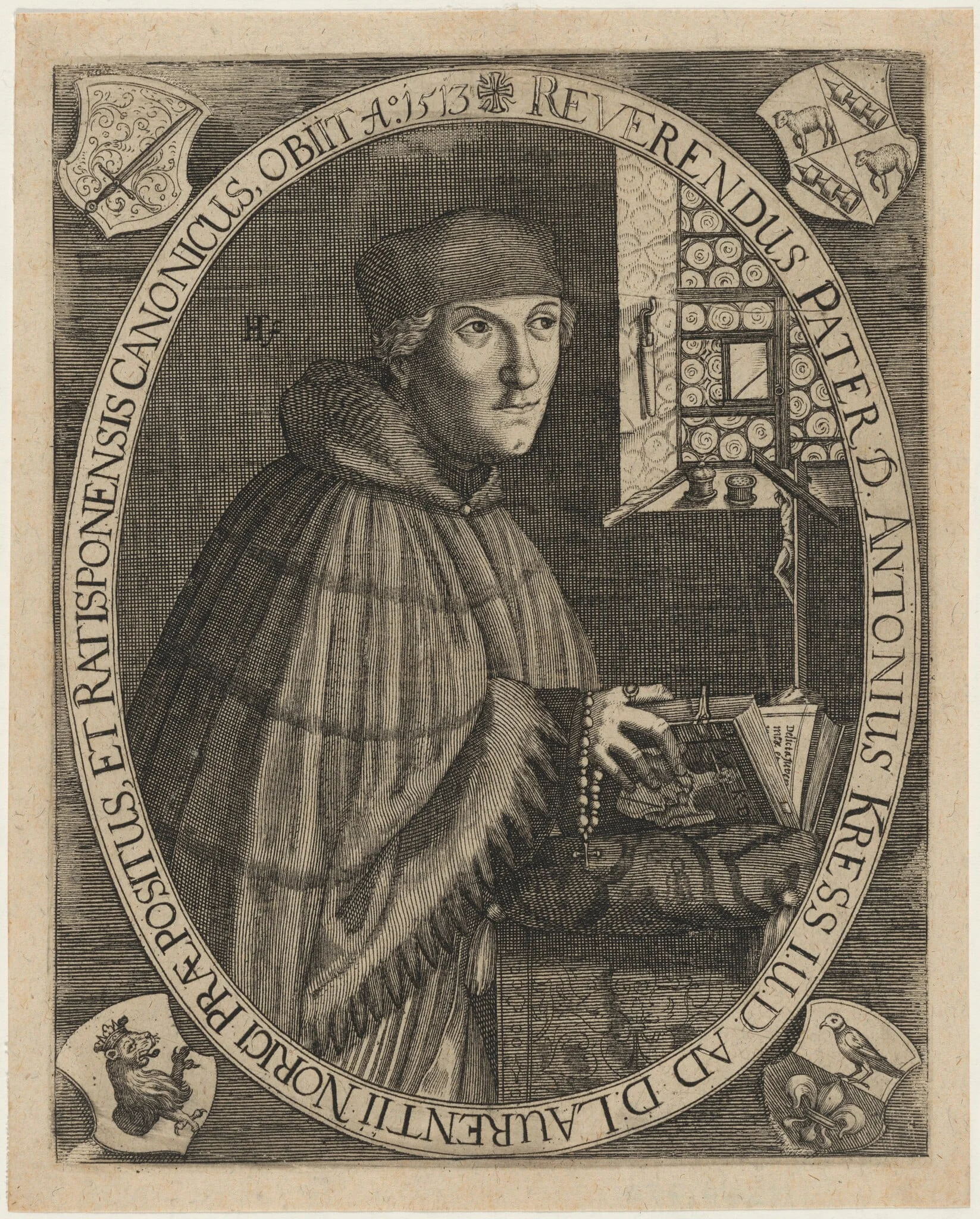 Rev. Father Antonius Kress, detail