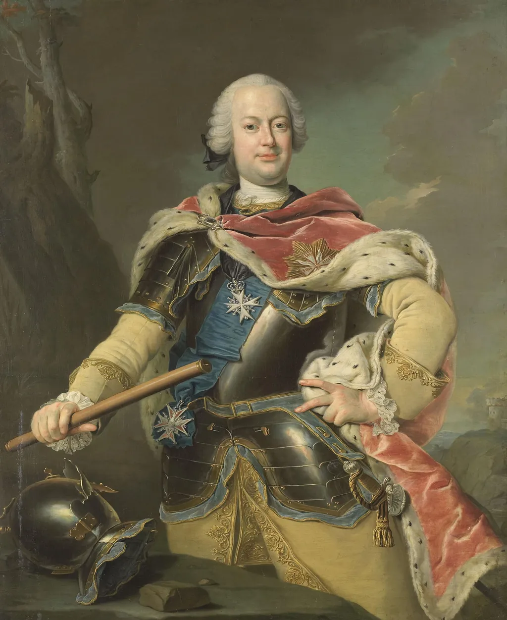 Friedrich Christian, Prince-Elector of Saxony, Prince of Poland, by Gottfried Boy, unspecified, 1751