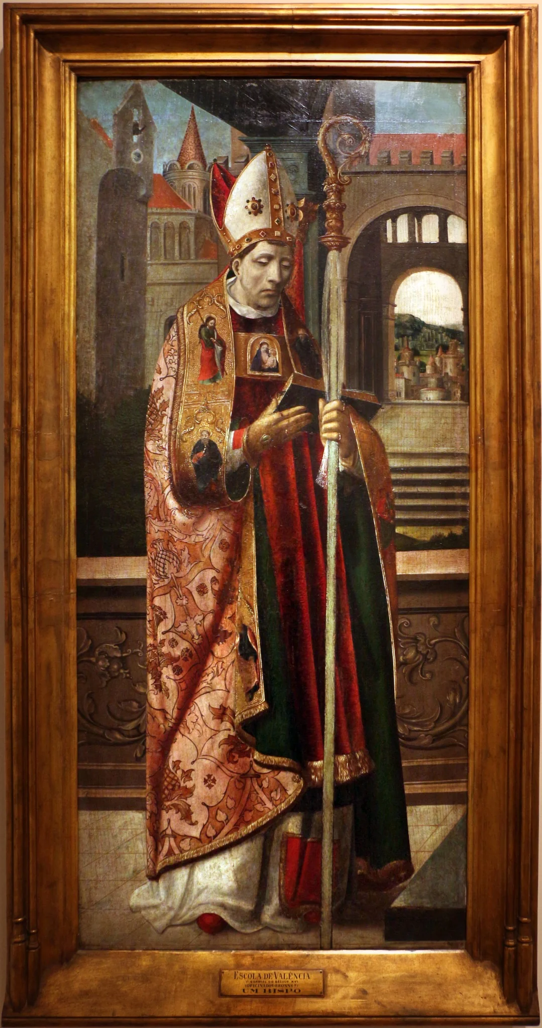 due vescovi, detail