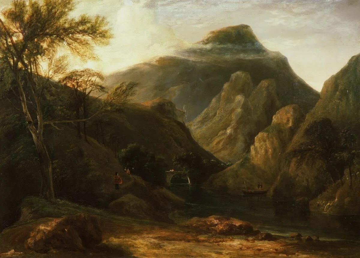 Aberglaslyn, detail
