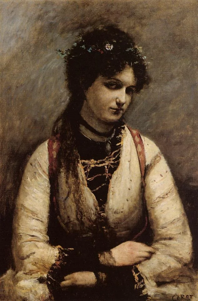 Mademoiselle de Foudras, detail