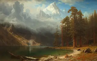 Mount Corcoran, by Albert Bierstadt, oil, 1876