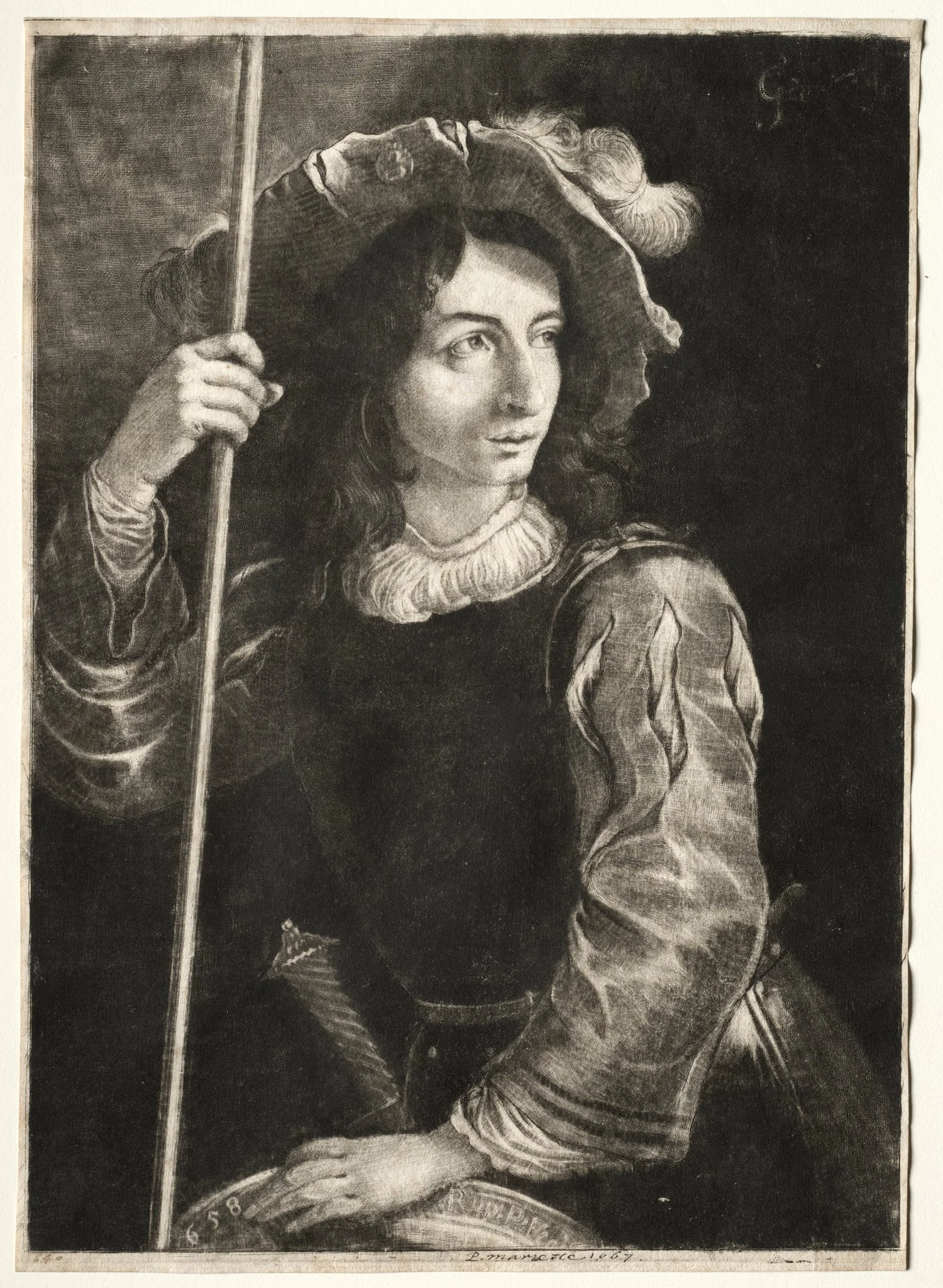 The Standard Bearer, detail