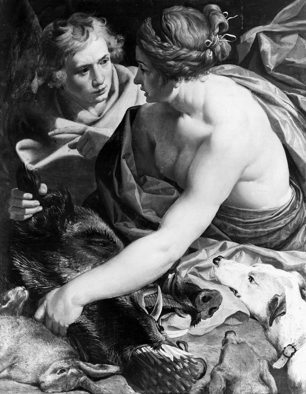 Meleager and Atalante, by Frans Snyders, unspecified, 1610