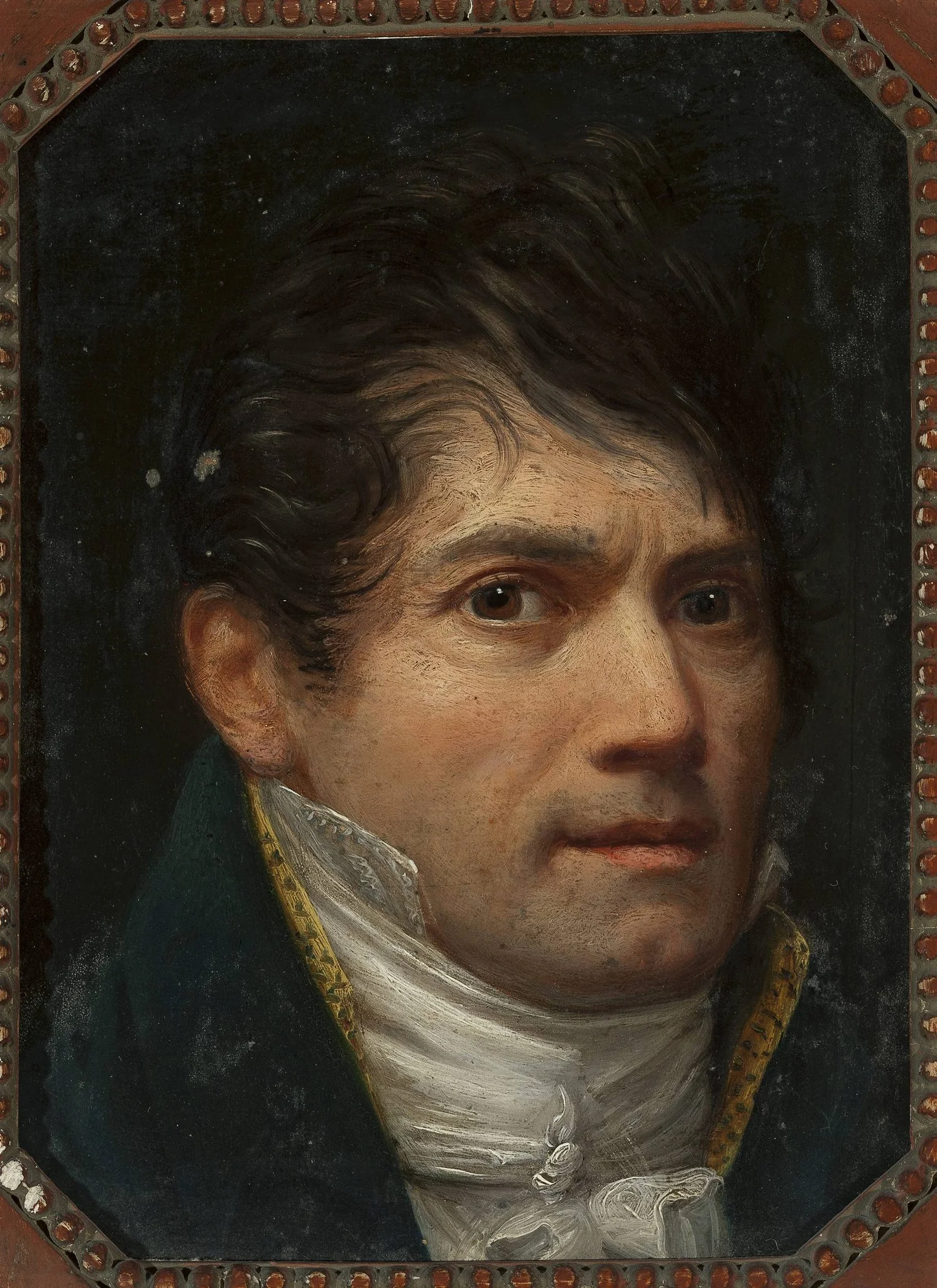 Portrait of a man, detail