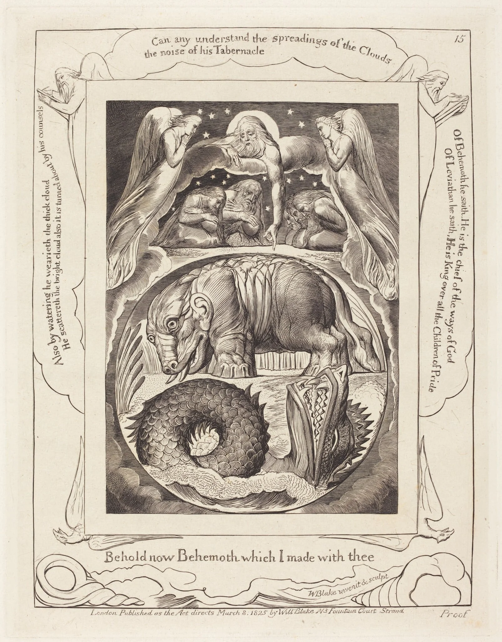 Behemoth and Leviathan, detail