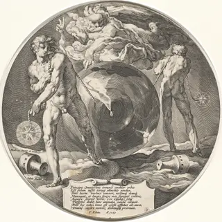 Title Page, by Jan Muller, ink, 1589