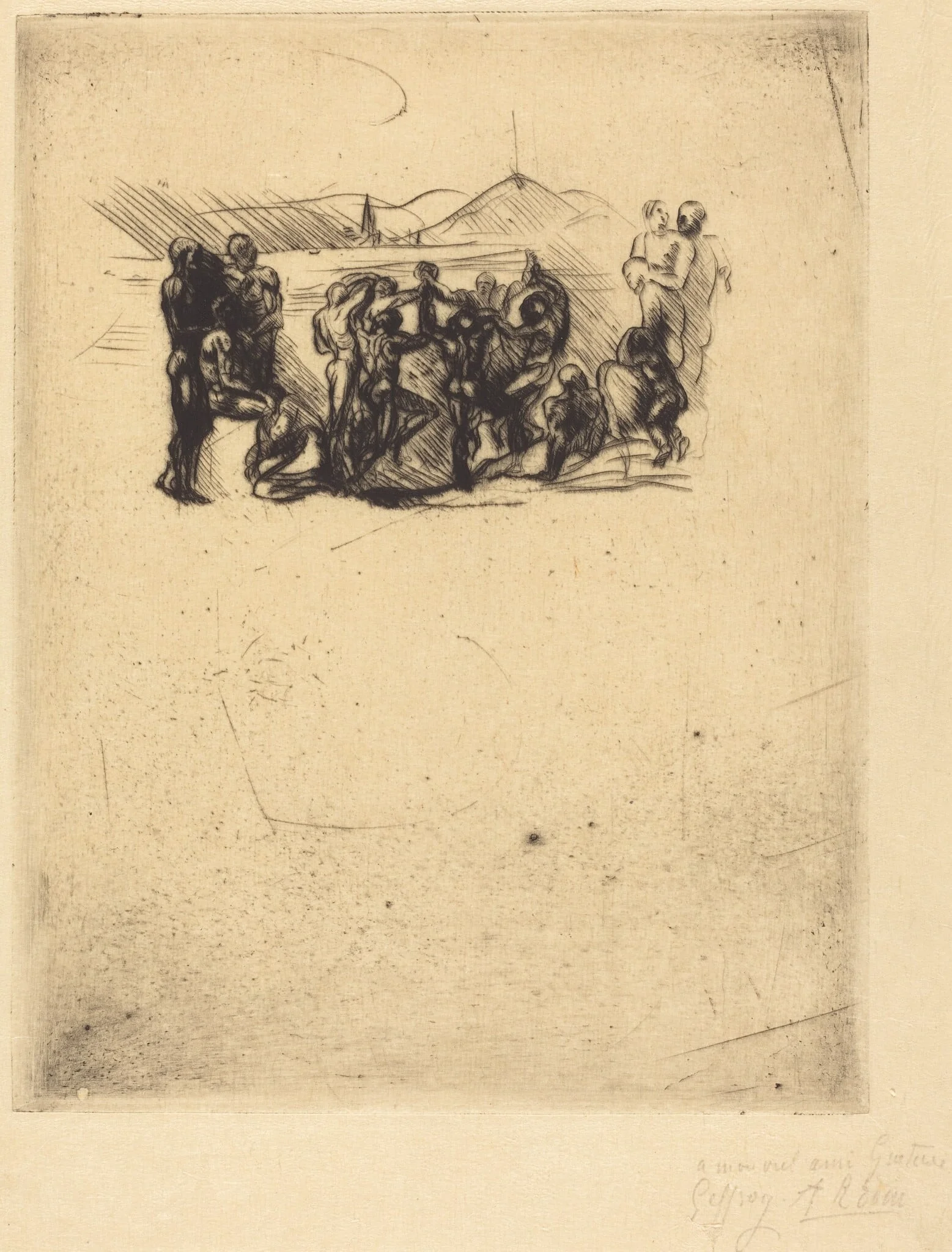 La Ronde, detail