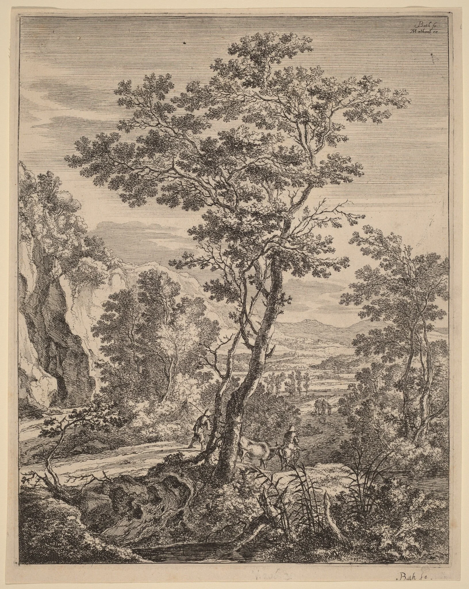 The Large Tree, detail