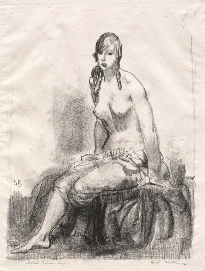 Morning, Nude Sketch, detail