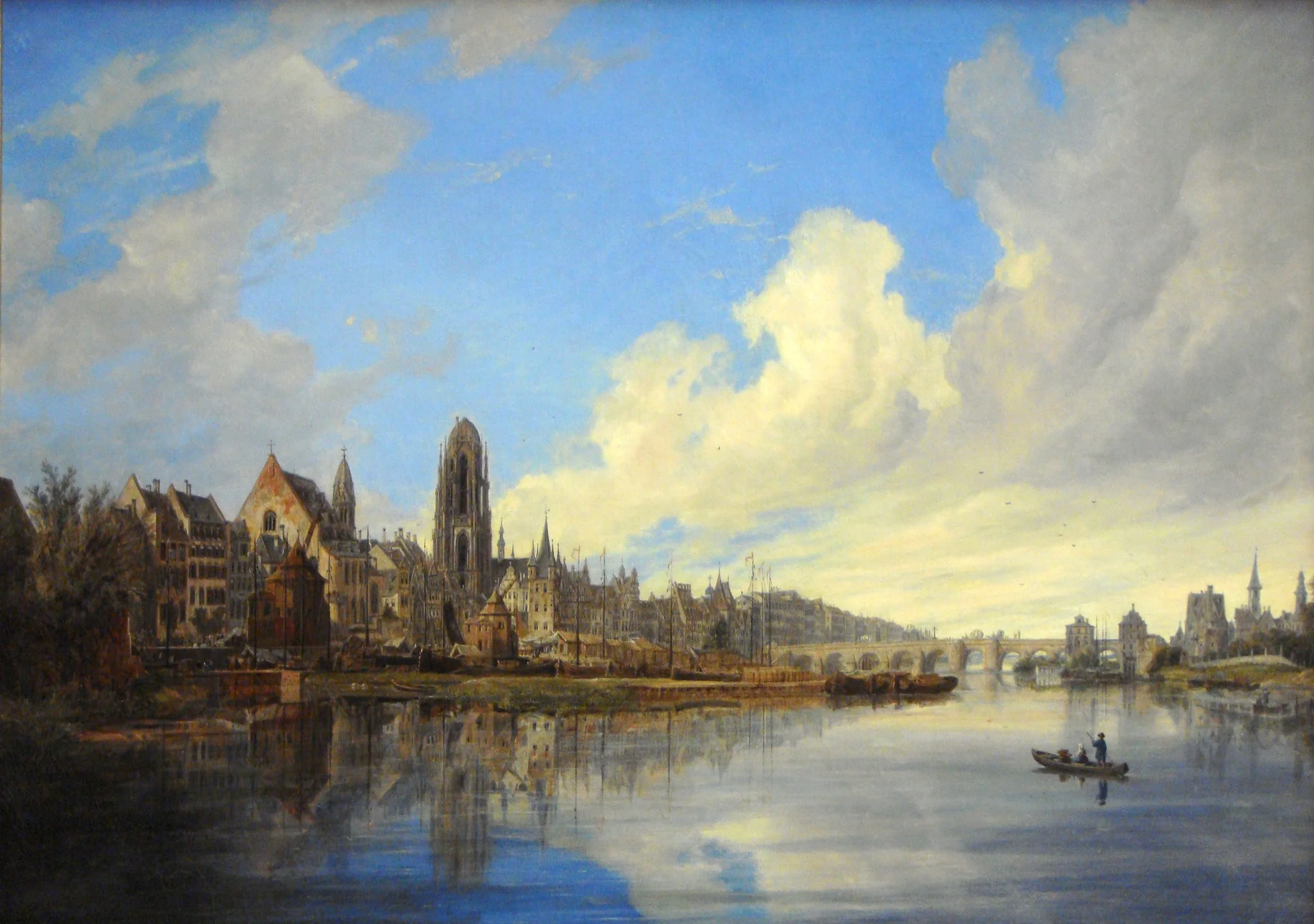 View of Frankfurt/M, detail