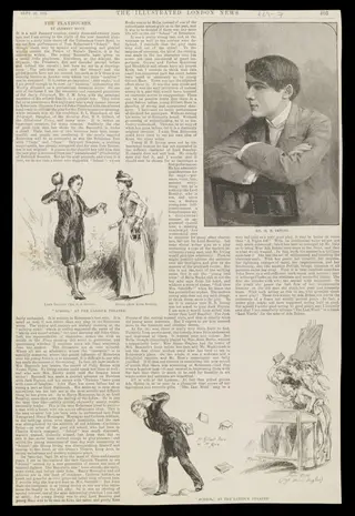 H Beard Print Collection, by Clement Scott, 26