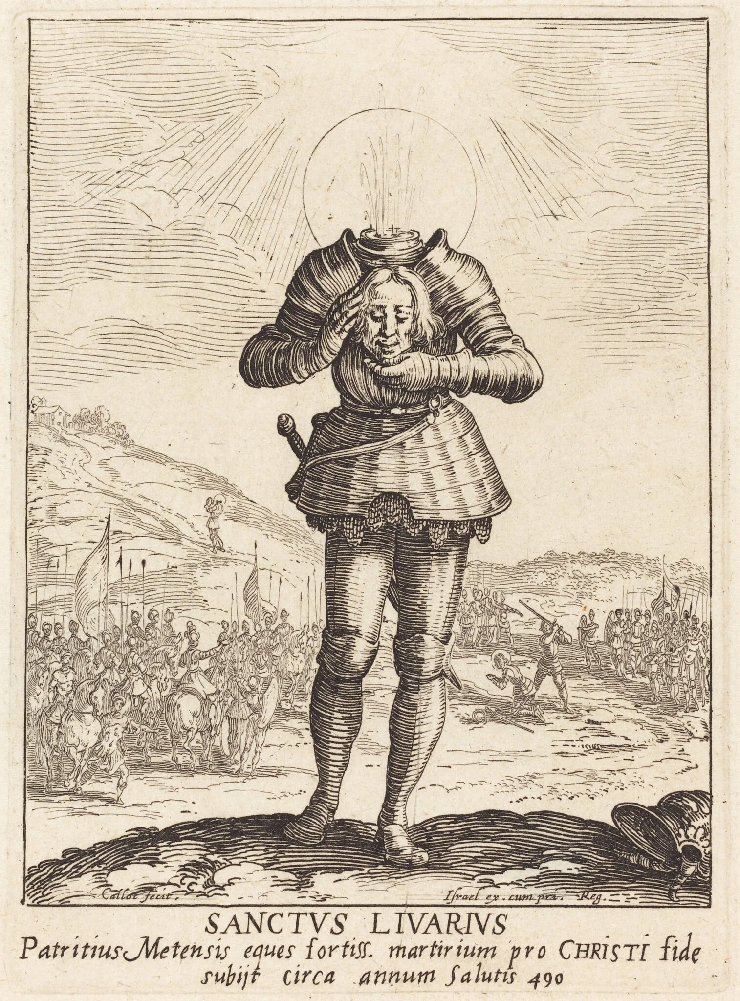 Saint Livier, detail