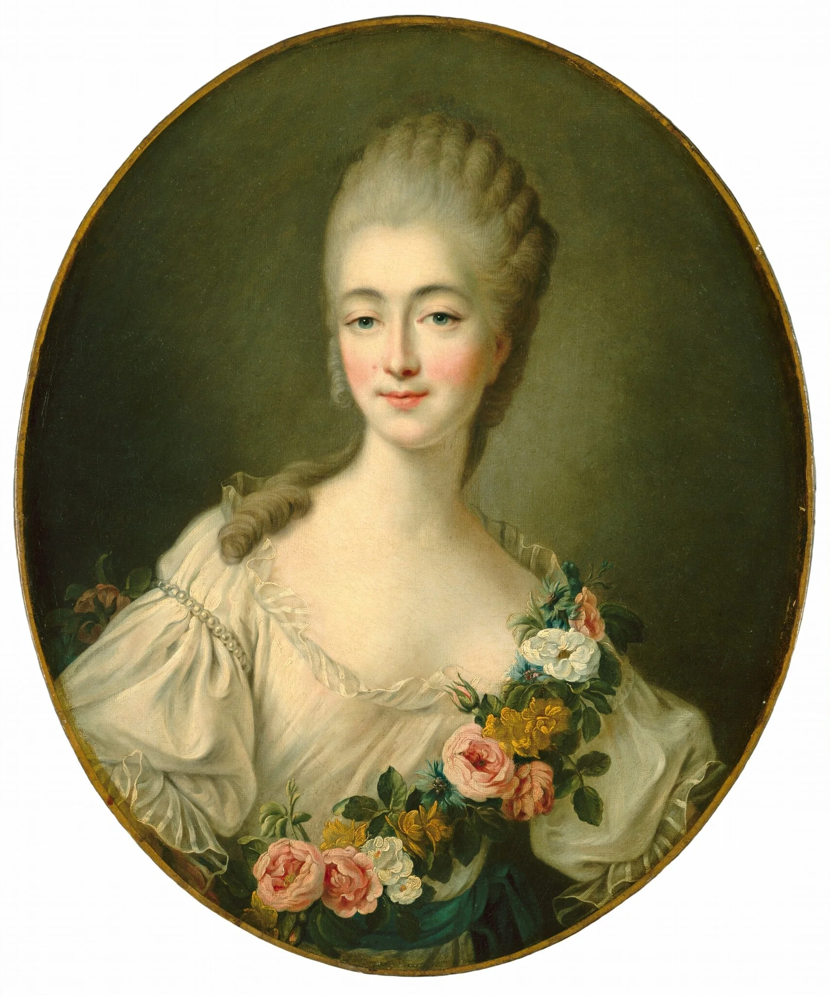 Jeanne Bécu, Comtesse du Barry, detail