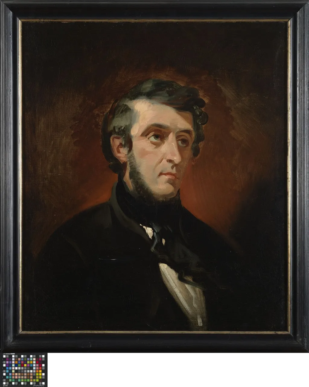 Portret van John Steinmetz, by Eduard Wallays, oil, 1838