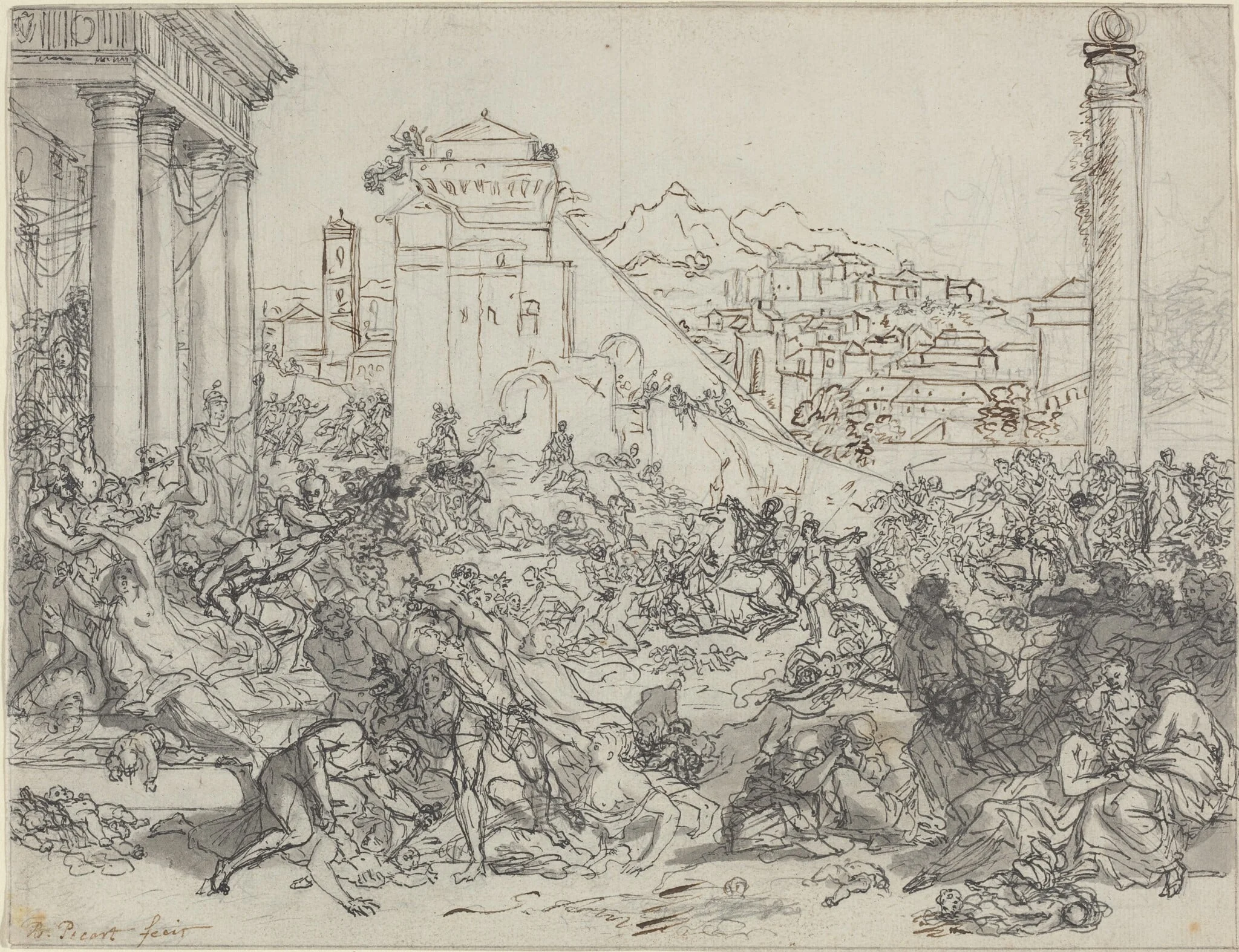 Massacre of the Innocents, detail