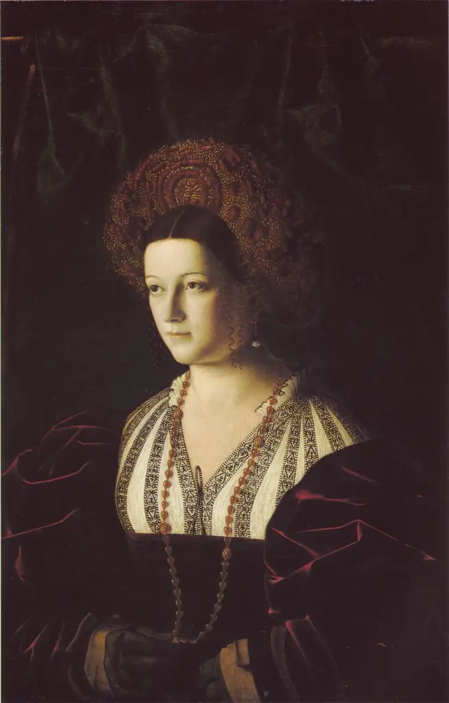 Ritratto Di Gentildonna, by Bartolomeo Veneto, unspecified, 1538