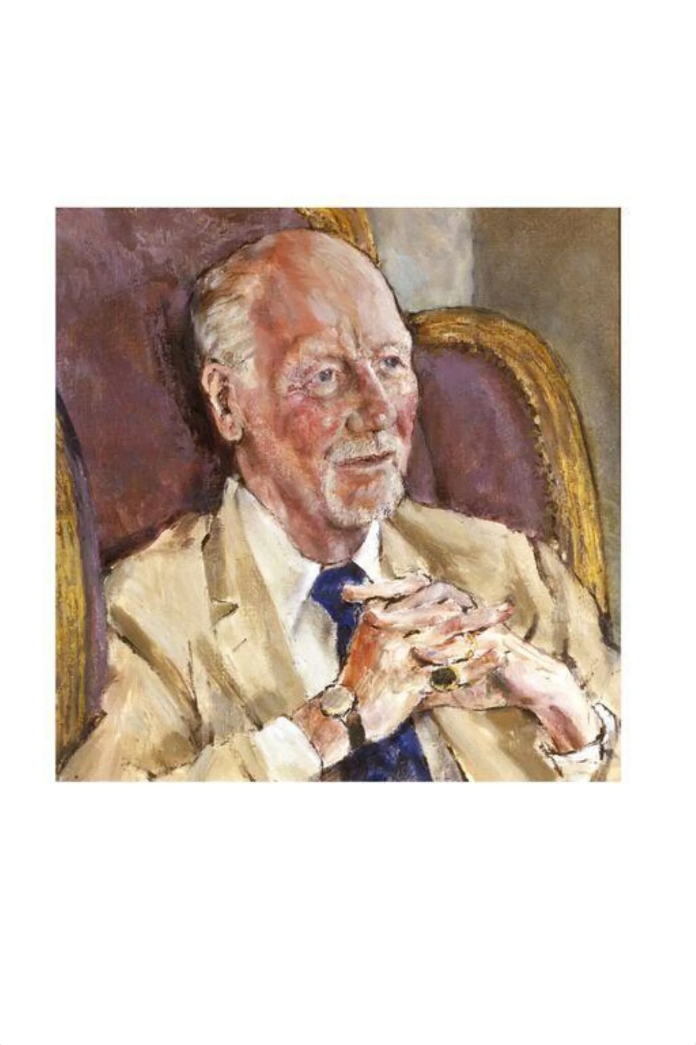 Sir John Gielgud, detail