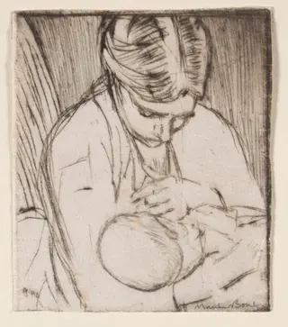 Gertrude and Stephen, No. 6, by Muirhead Bone, 1905