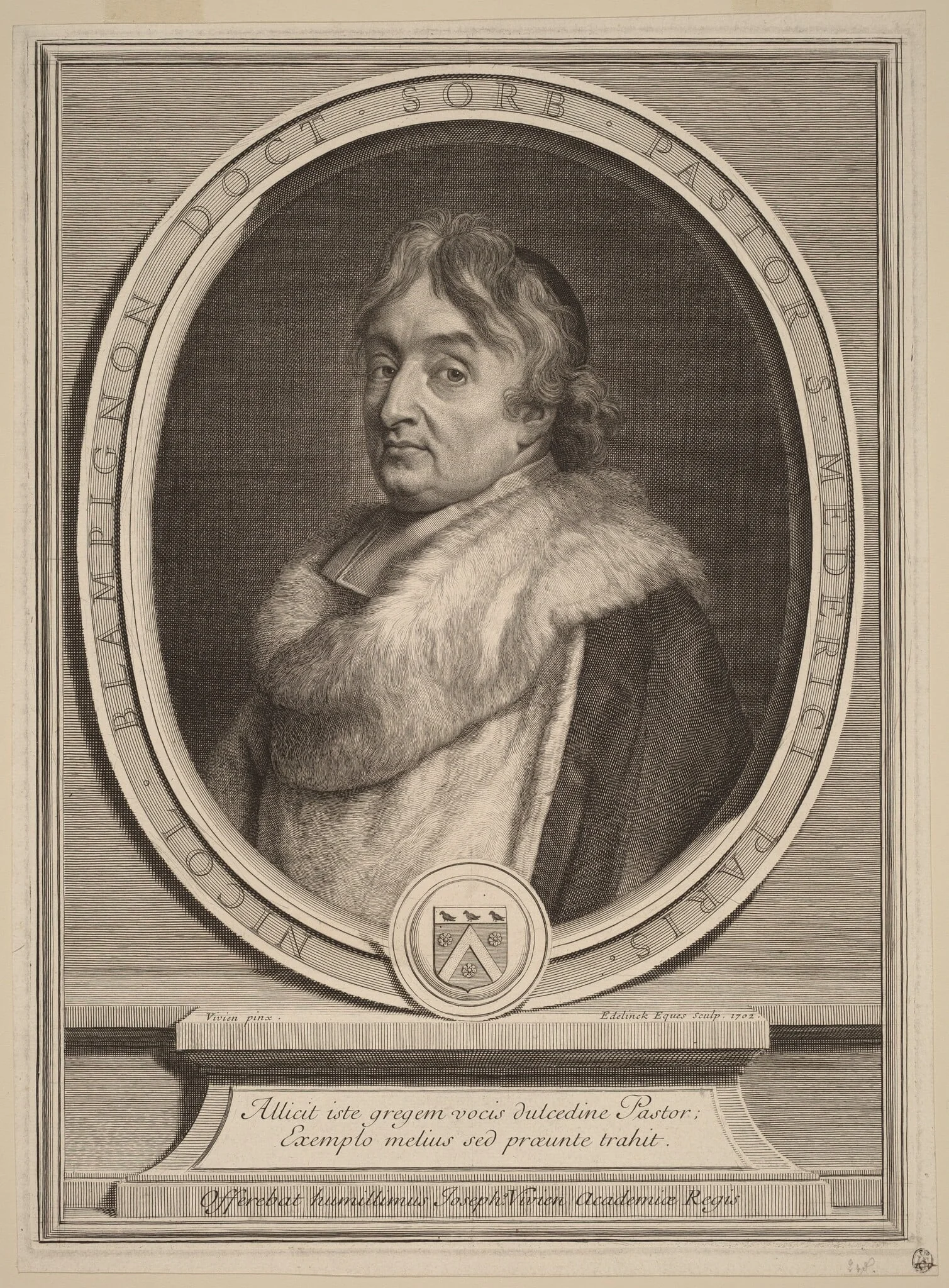 Nicolas de Blampignon, detail