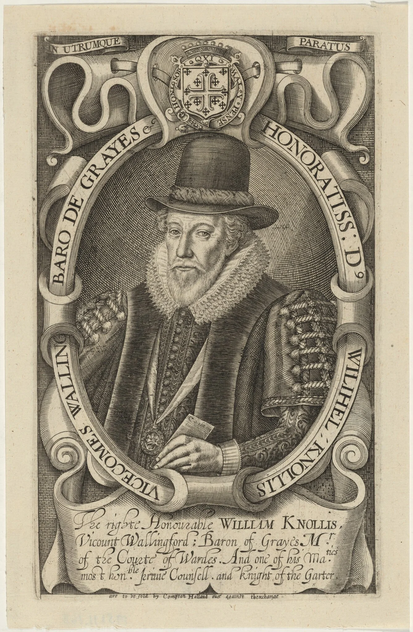 William Knollis, Earl of Banbury, When Viscount Wallingford, detail