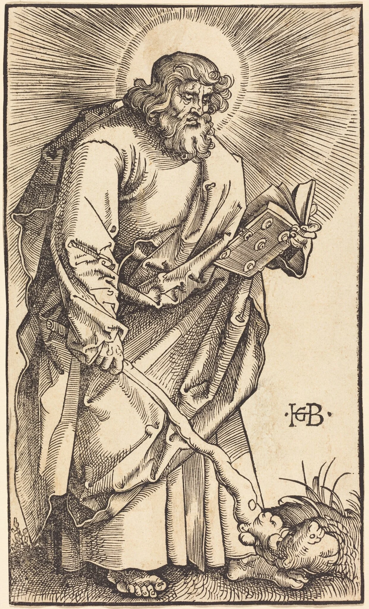 Apostle Judas Thaddeus, detail