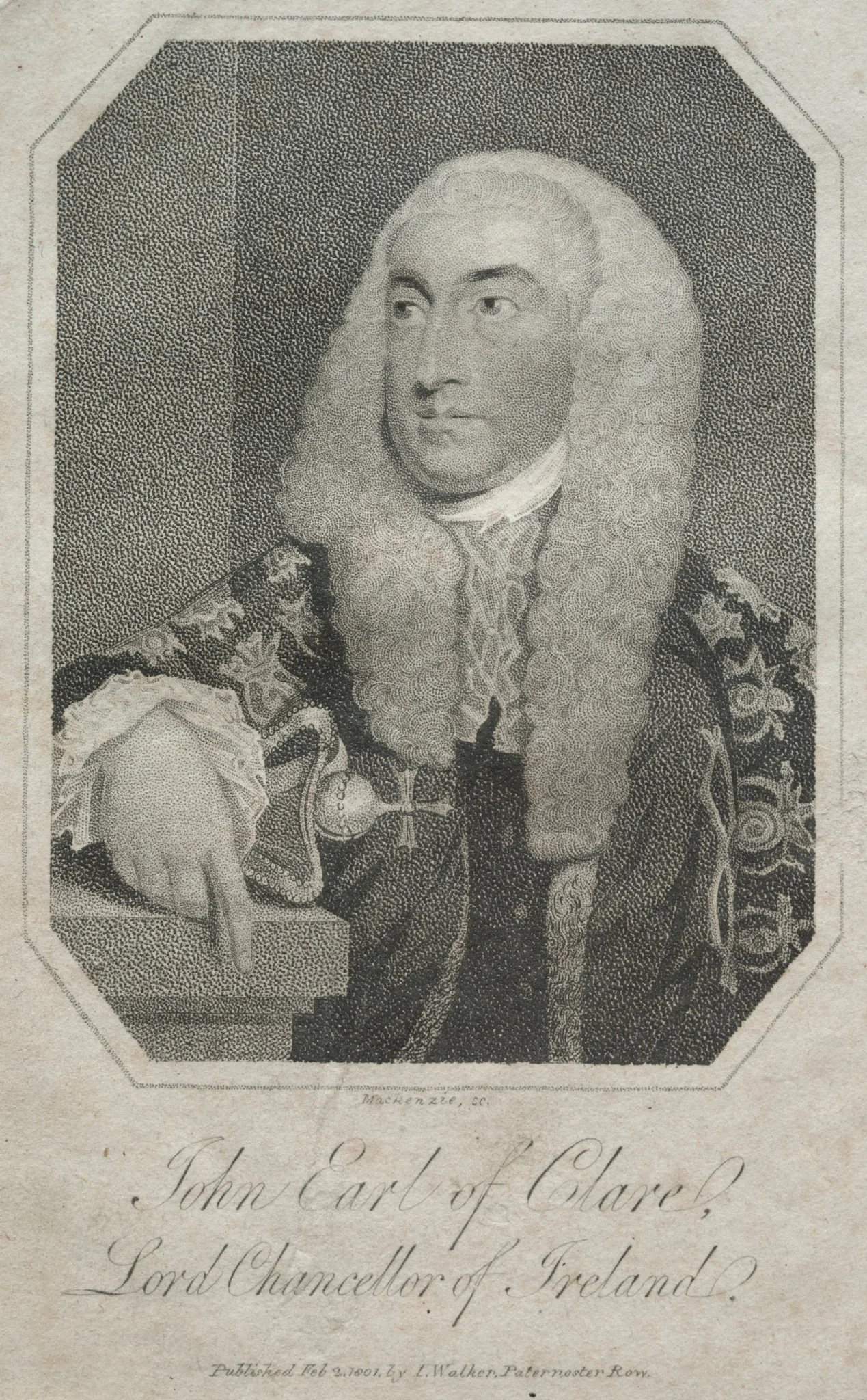 John Fitzgibbon, Earl of Clare (1749-1802), detail