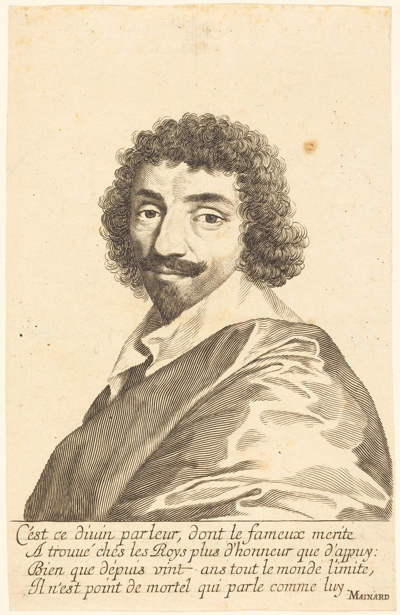 Jean-Louis Guez de Balzac, detail