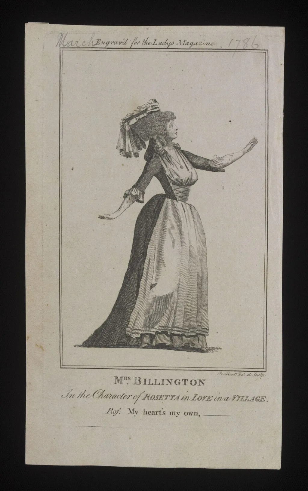 H Beard Print Collection, by Prattent, 1786