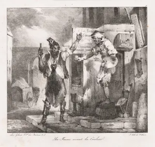 Lithographic Sketches by Charlet: Form before Color, by Nicolas Toussaint Charlet, 1823