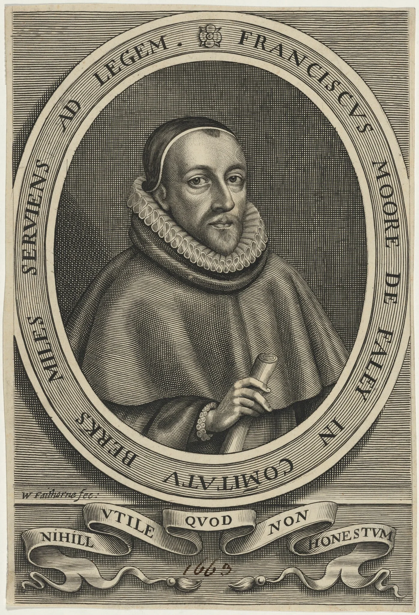 Sir Francis Moore, M.P., detail