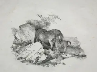The Mare and Her Foal, by Théodore Géricault, 1822