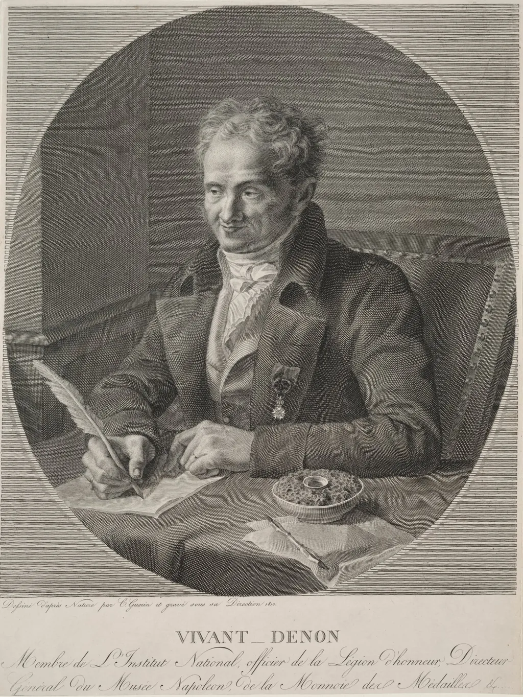 Dominique Vivant-Denon, by Christophe Guerin, 1810