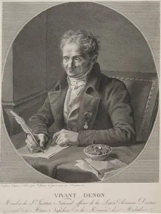 Dominique Vivant-Denon, by Christophe Guerin, 1810