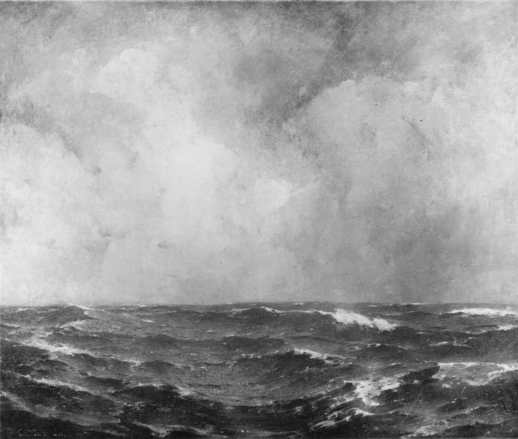 The Open Sea, detail