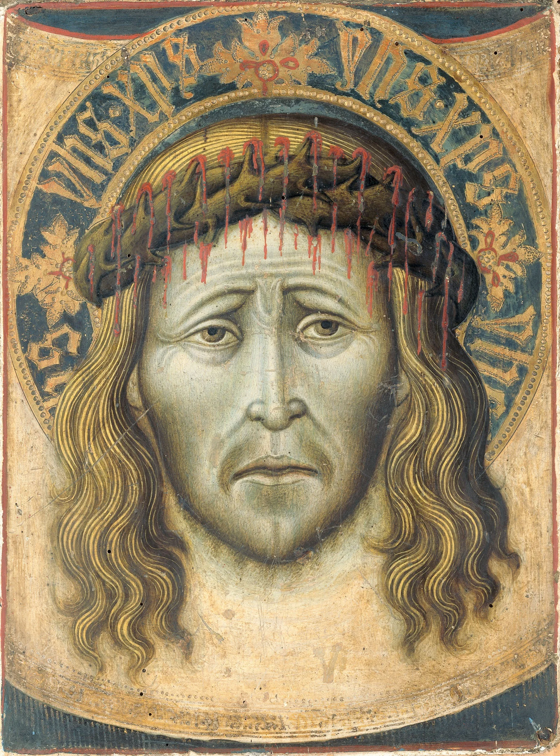 The Sudarium of Saint Veronica, detail