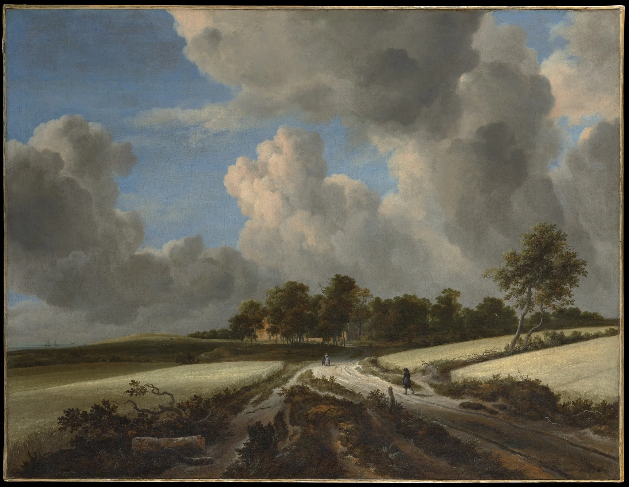 Wheat Fields, detail