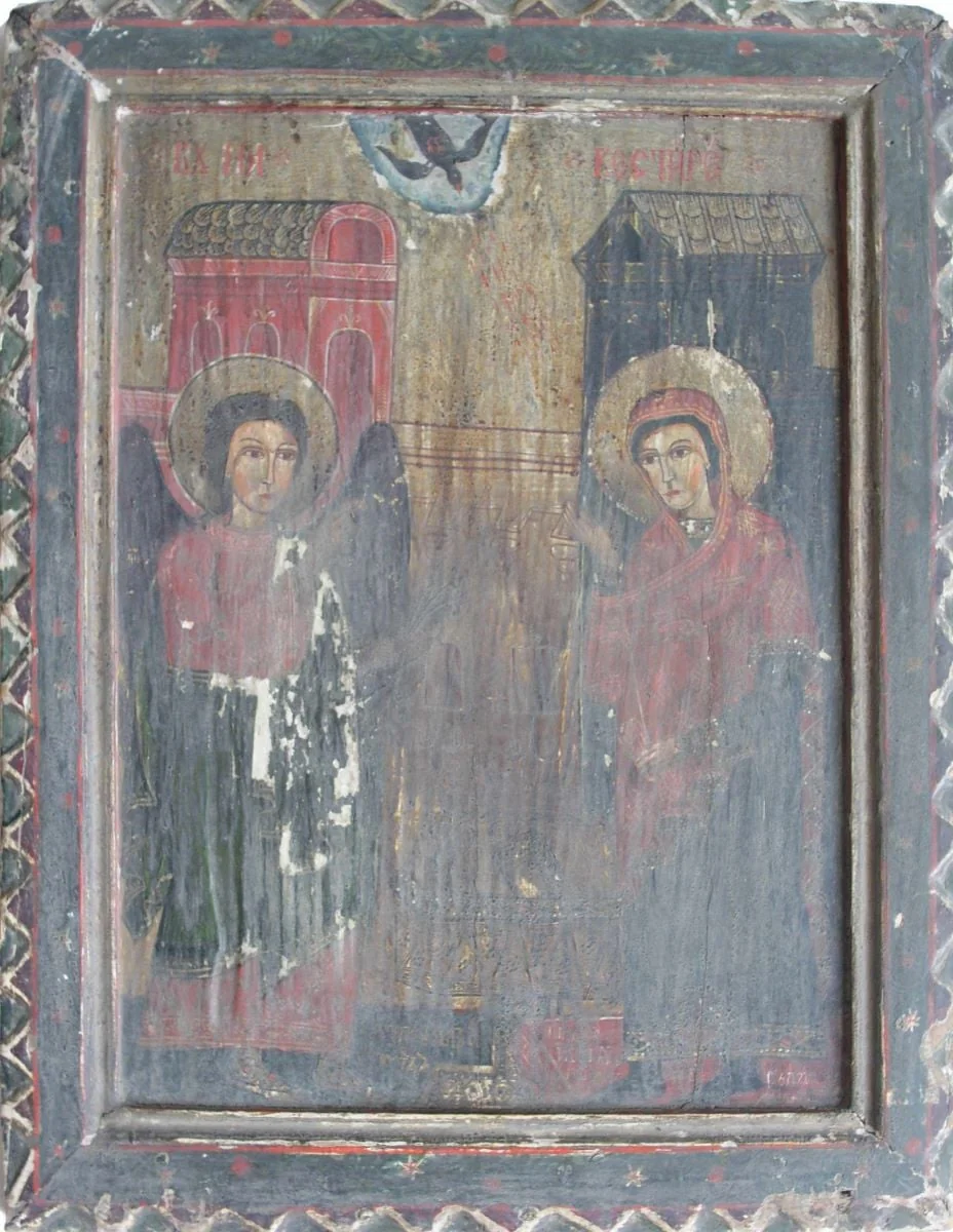 Buna Vestire, detail