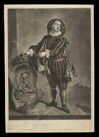 H Beard Print Collection, by Jean-François de Troy, 1750