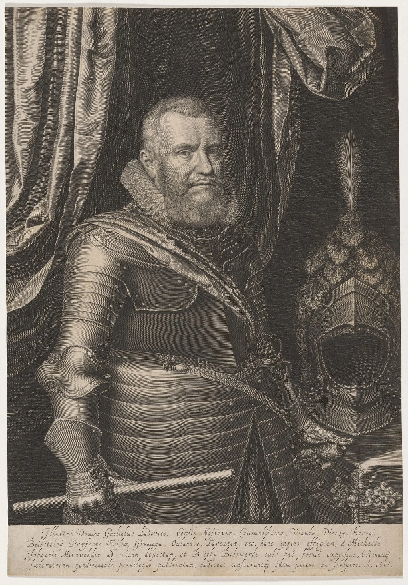 William Louis, Count of Nassau, detail