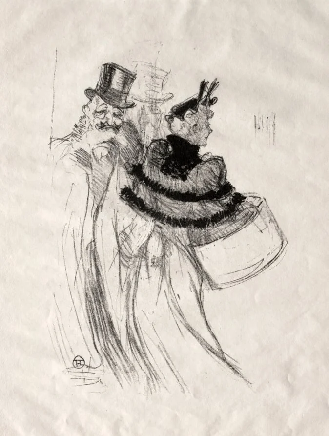 The Old Gentlemen, detail