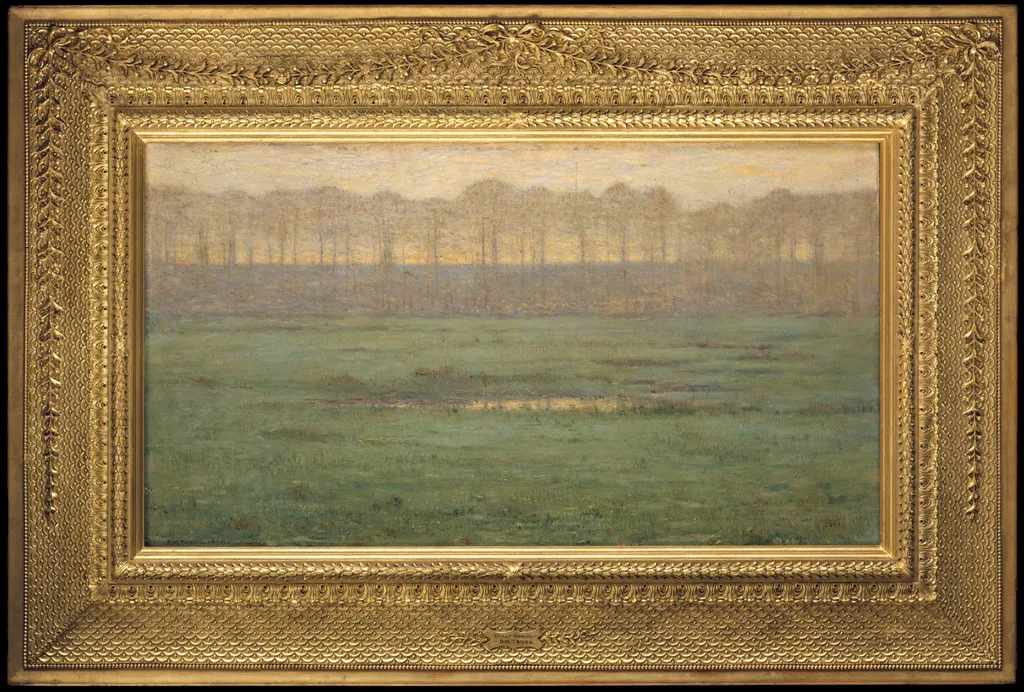 Dawn—Early Spring, by Dwight William Tryon, oil, 1898