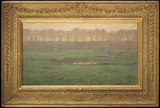 Dawn—Early Spring, by Dwight William Tryon, oil, 1898