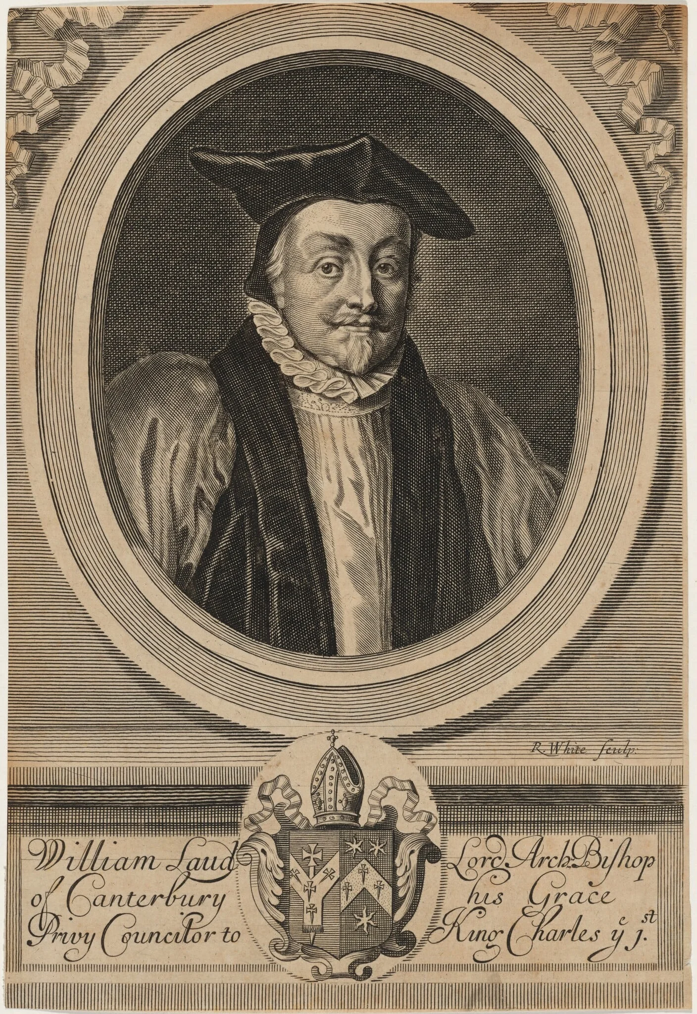 William Laud, Archbishop of Canterbury, detail