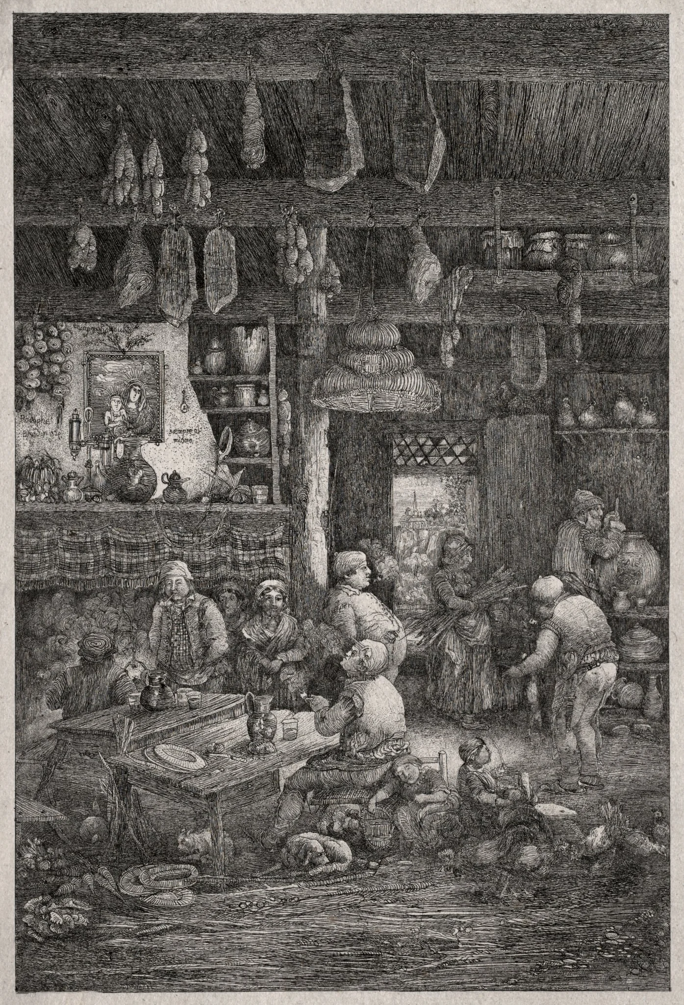 Moldavian Interior, detail