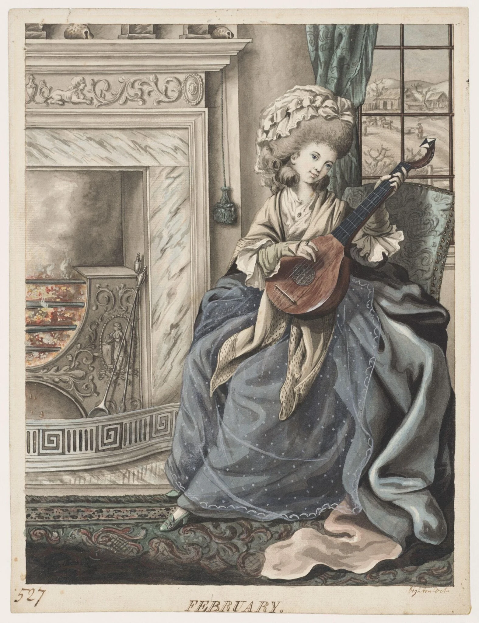 February, detail