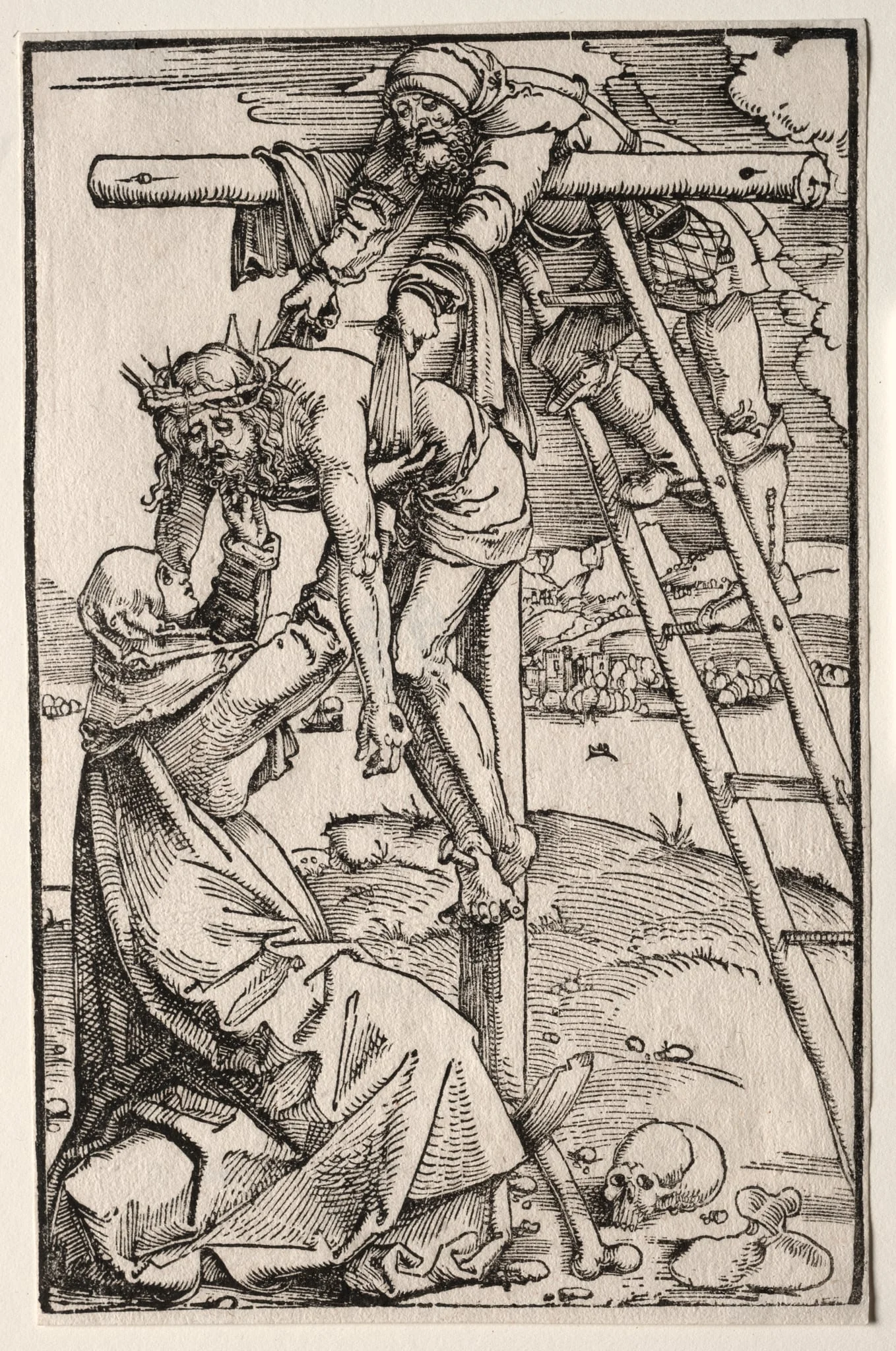 Descent from the Cross, detail