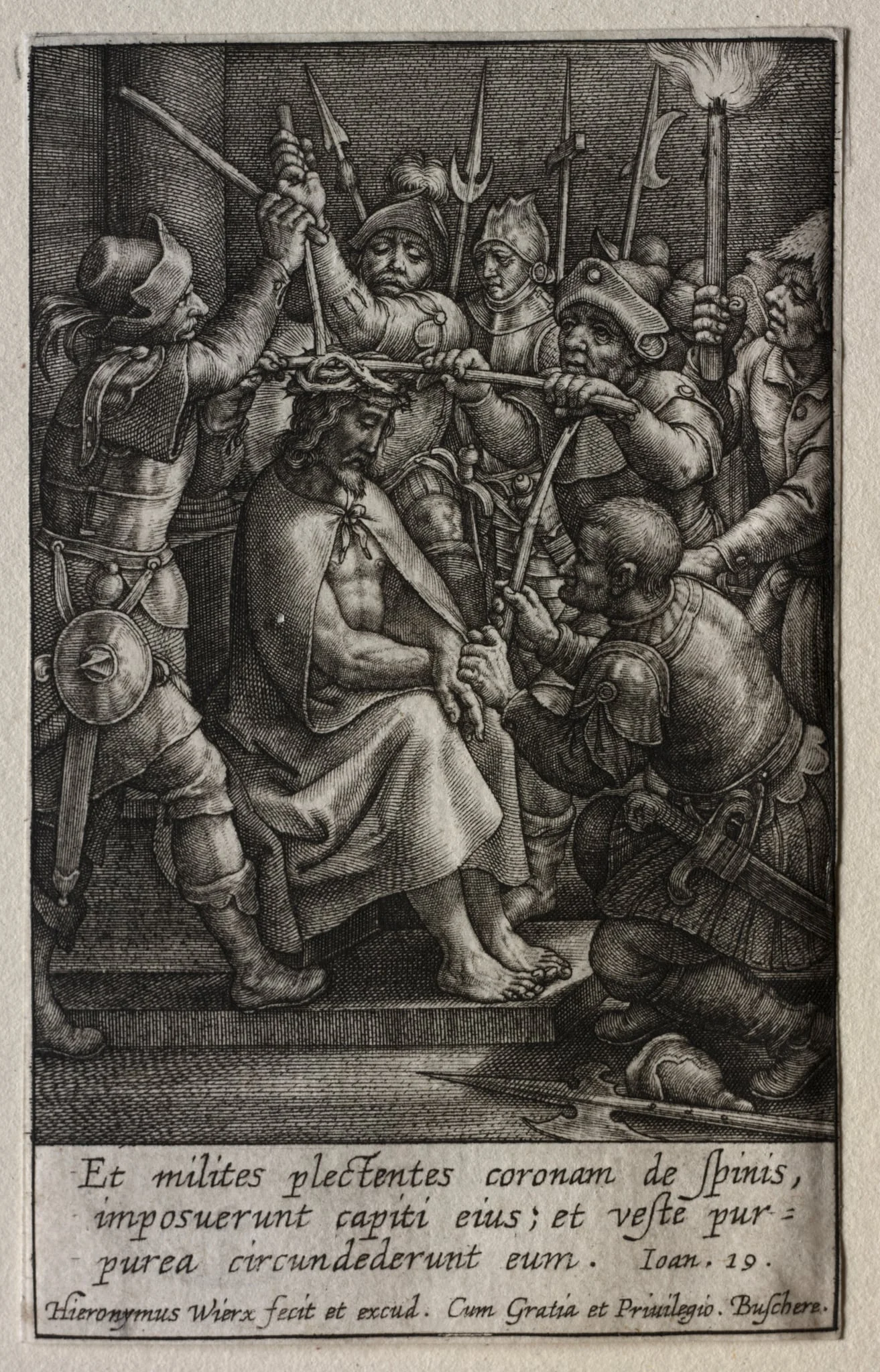 The Passion: The Crowning with Thorns, detail